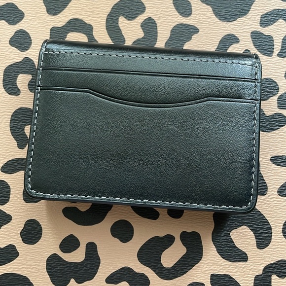 NWT Coach Bandit Small Snap Card Case - Picture 2 of 10